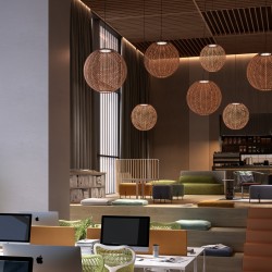 Уличный подвесной светильник Nans Sphere S/80 Outdoor