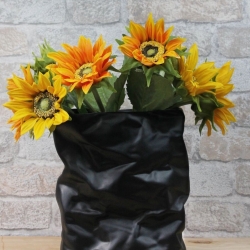 Ваза Мятый пакет для цветов и сухоцветов декоративная Terra Design TDV531102