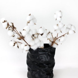 Ваза Мятый пакет для цветов и сухоцветов декоративная Terra Design TDV531102