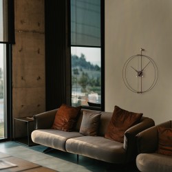 Часы настенные Mini Barcelona Premium Black