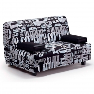 JOLLY диван-кровать T / легенда черный S127LE01