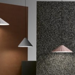 Подвесной светильник Pu-erh 42 розово-золотой