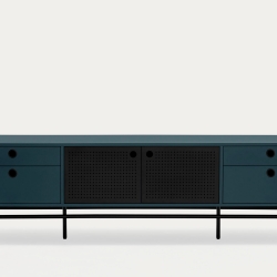 Тумба под ТВ Punto 2D4Dr синяя