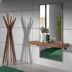 Вешалка для одежды 3238 / AC2208 из орехового дерева