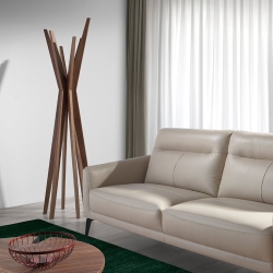 Вешалка для одежды 3238 / AC2208 из орехового дерева