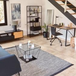 Zoraida Маленькая черная металлическая фоторамка 15 x 20 см