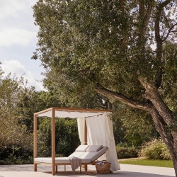 Уличная кровать без штор Kahn 79893