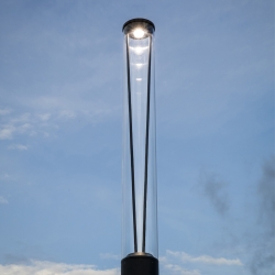 Rush 3700 Лампа на столбе темно-серого цвета 2700K 180º DALI