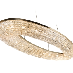 Люстра овальная TEARDROP