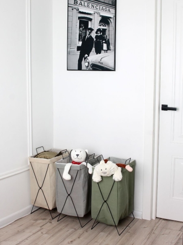 Корзина для белья складная Terra Design TDBSS103