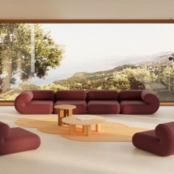 Кресло модульное угловое Michelin