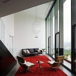 Подвесной светильник Wireflow квадратный 0311