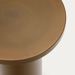 Liuva Металлический медный приставной столик Ø 40,5 см