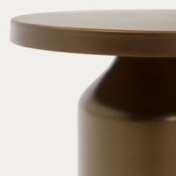 Liuva Металлический медный приставной столик Ø 40,5 см