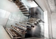 лестница мрамор/стекло, Италия
