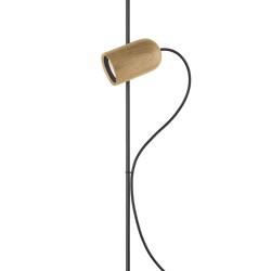 Настольная лампа Nomon ONFA SOBREMESA Graphite/Oak