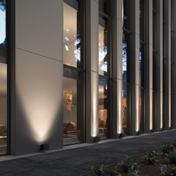 Ландшафтный светильник Cube Pro 16 LED 50W DALI серый