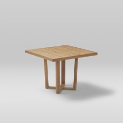 Обеденный стол квадратный Heritage 103х103 тик