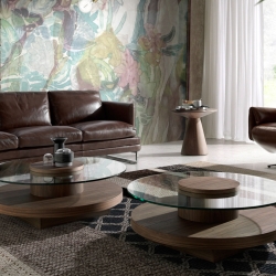 Круглый журнальный столик RHK22A /2052