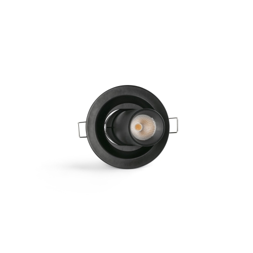 Встраиваемый светильник KOPE черный Ш85 7W 2700K CRI90 20є NEGRO DALI