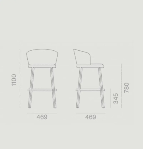 Барный стул Aro 691MH78