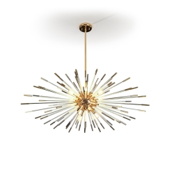 Подвесной светильник Evasion 9L золото
