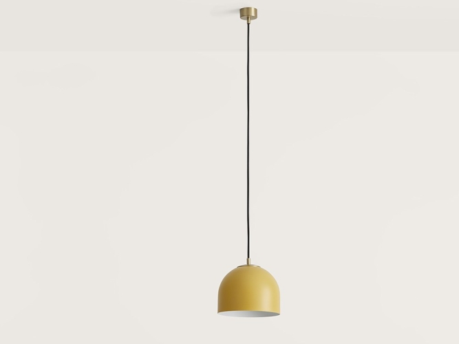 Подвесной светильник Alpha латунный металл