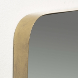 Зеркало Marcus 30 x100 золотое