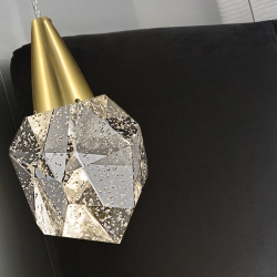 Подвесной светильник Aquaria 1L матовый золотой