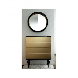 Черно-золотой комод Gold Edition