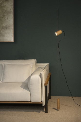 Подвесной светильник Nomon ONFA COLGANTE Graphite/Oak