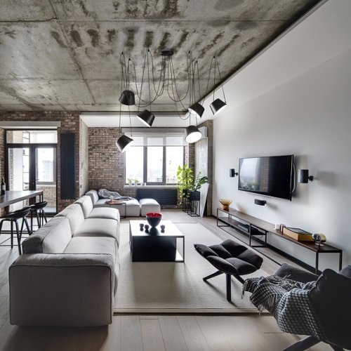 Люстра Sento 6L Ø22 Matt black