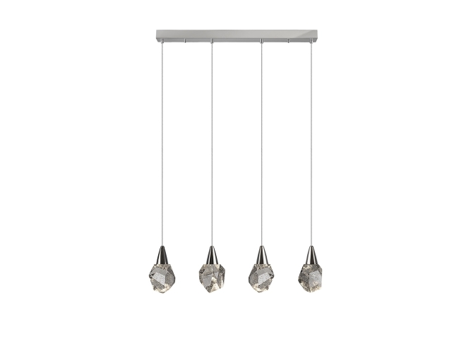 Люстра Aquaria 4L хром