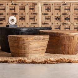 Журнальный столик LESTANS 60x50 коричневый