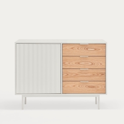 Сервант Sierra 1D4Dr белый