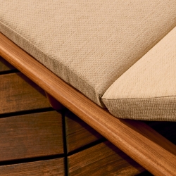 Шезлонг Turqueta из массива тикового дерева