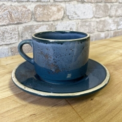 Кружка чашка чайная пара с блюдцем 200 мл Terra Design TKCapB2103