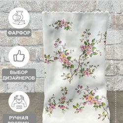 Ваза керамическая белая Paper Пакет Terra Design TDVFP02