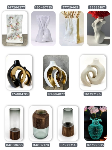 Ваза керамическая белая Paper Пакет Terra Design TDVFP02