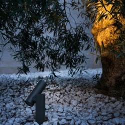 Настенный фонарь Spy-1 темно-серый