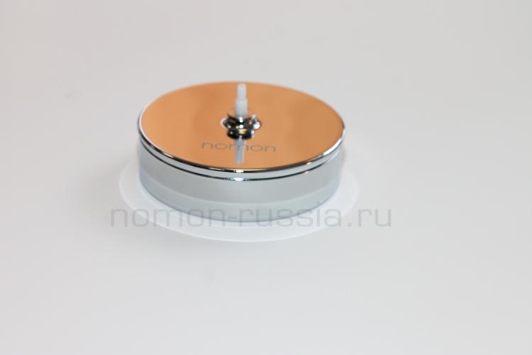 Часы Nomon  MERLIN 4 N 155 CHROME+WENGE (венге+хром). D=155см