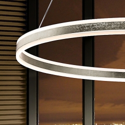 Подвесной светильник Helia 100Ø серебро