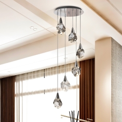 Люстра Aquaria 6L хром