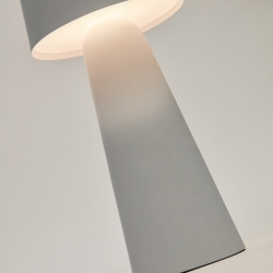 Настольная лампа Arenys серая