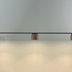 Подвесной линейный светильник с 3 плафонами Aspen SH C 50 см