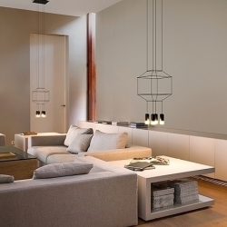 Подвесной светильник Wireflow восьмиугольный 0303