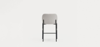 Полубарный стул Mogi светло-серый