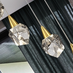 Люстра Aquaria 6L матовое золото