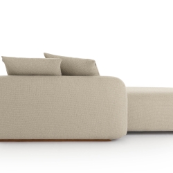 Уличный модульный диван Mass SEAT 02 + BACKREST 02 + BACKREST 03