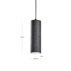 Подвесной светильник Maude серый